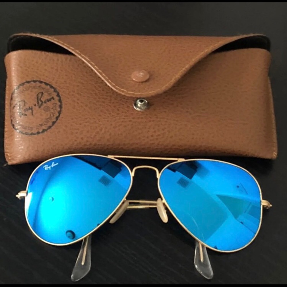 Ray ban Aviator Blue Mirror
